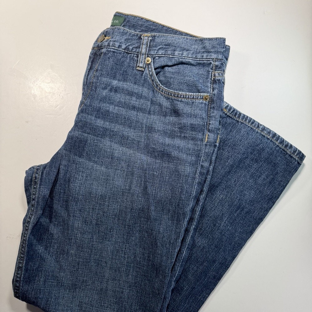 Ralph Lauren Jeans Co 100% Cotton Denim Straight Leg 10 Medium Wash